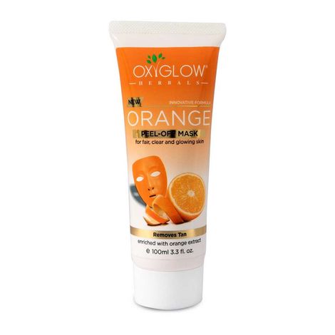 Buy OxyGlow Herbals Orange Peel of Mask, 100 g, Instant Glow, Even Skin-Purplle