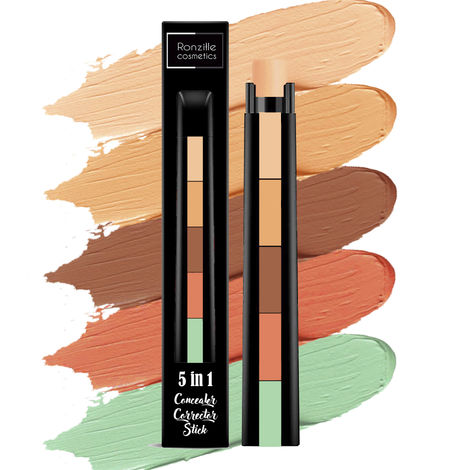 Buy Ronzille 5 in 1 Concealer Corrector stick Shade - Medium-Purplle