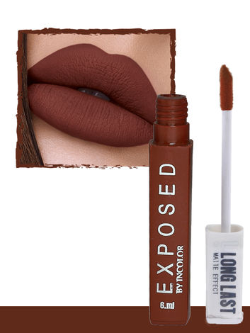 Buy Incolor Long Last Matte Effect Lipgloss 02 (6 ml)-Purplle