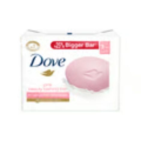 Buy Dove Pink Beauty Bathing Bar - Soft, Smooth, Glowing Skin, 3x125 g-Purplle