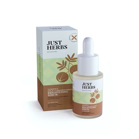 Buy Just herbs A mla Vitamin C Face Serum For Glowing Skin & Brightening ,Reduce Dark Spots - Suitable for All Skin Types Men & Women - 30 ml-Purplle