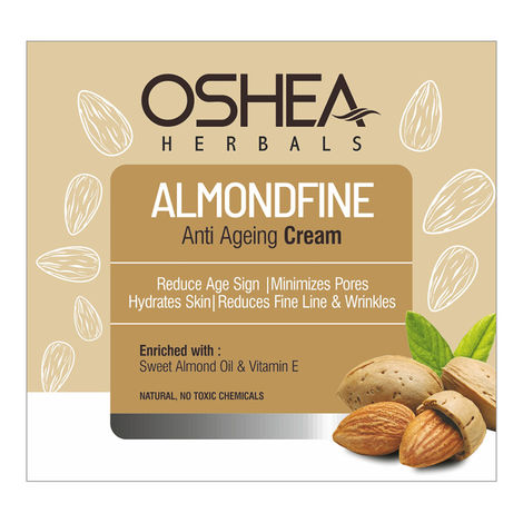 Buy OSHEA HERBALS Almondfine Anti Ageing Cream 50 gm-Purplle