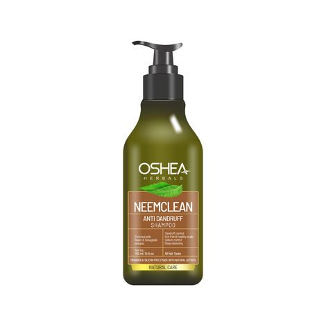 Buy OSHEA HERBALS NEEMCLEAN Antidandruff Shampoo-300 - 300 ml-Purplle