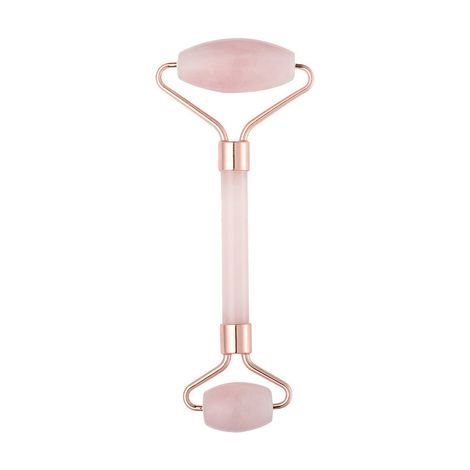 Buy Riyo Herbs Rose Quartz Roller, Skin Roller Massager for Face, Eye, Neck Reduce Dark Circles Massager-Purplle
