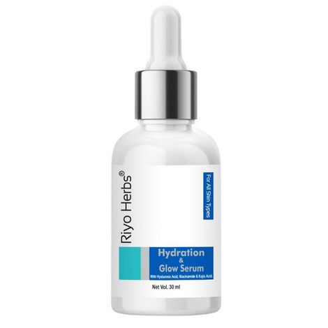 Buy Riyo Herbs Hydration & Glow Serum for Men & Women With Hyaluronic Acid, Carrot Extracts - 30 ml-Purplle