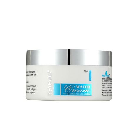 Buy Riyo Herbs Water Cream With Vitamin E & Aloe Vera Extracts for Help Refine Skin Texture, 100 gm-Purplle