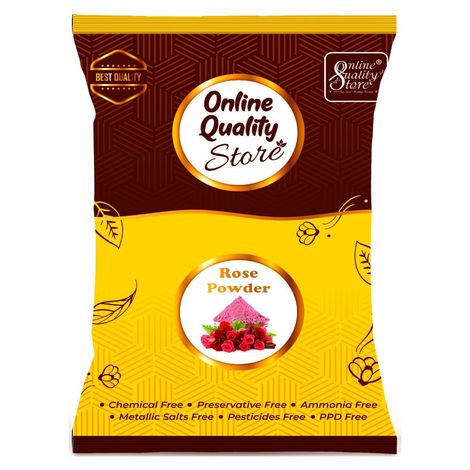 Buy Online Quality Store Rose Petal Powder - 350 g |Organic Rose Petal Powder - 100g | Rosa indica for Facial & Skin Care| 100 % Pure & Natural Rose Powder for Tanning{Rose_Powder_350 gm}-Purplle