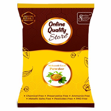Buy Online Quality Store Herbal Mehandi Powder For Hair, 200 gm | Mehandi Powder | Hair Improvement & Hair Growth | 100% Natural Organically Cultivated Herbal Mehandi {Mehendi_Powder_200 gm}-Purplle