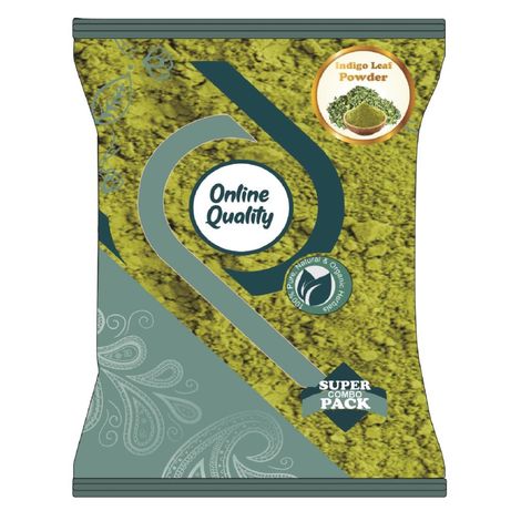 Buy Online Quality Store Indigo powder - 700 gm |Organic Indigo Powder | Indigofera Tinctoria | Natural Hair Colorant Black/Brown Hair & Beard |Indigo leaves powder used {indigo_powder_700}-Purplle