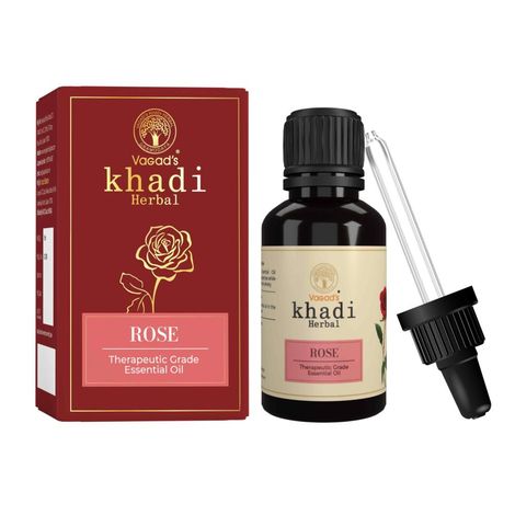 Buy Vagad's Khadi Herbal Gramodaya Rose Essential Oil, 15 ml-Purplle
