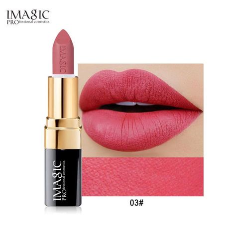 Buy IMAGIC PROfessional MATTE LIPSTICK LP205-03-Purplle