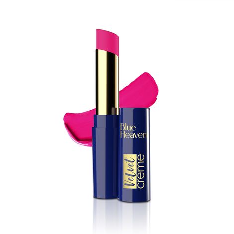 Buy Blue Heaven Velvet Creme Lipstick, Cotton Candy, 3.5 gm-Purplle