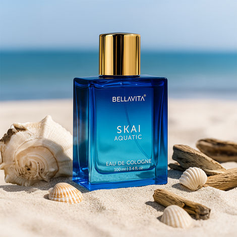Buy Bella Vita SKAI AQUATIC Perfume Eau De Cologne (100 ml) | perfume for men | gift for men | gift box-Purplle