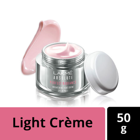Buy Lakme Absolute Perfect Radiance Skin Brightening Light Creme 50 g-Purplle