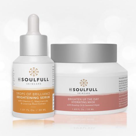 Buy Be Soulfull Pamper Picks I Mask & Serum I Vegan & Cruelty Free I No Parabens, Sulphates & Silicones I All Skin Type I For Men & Women - 2 Products - Combo of 2-Purplle