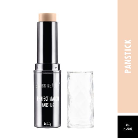Buy Swiss Beauty Perfect Match Panstick - Nude (8 g)-Purplle