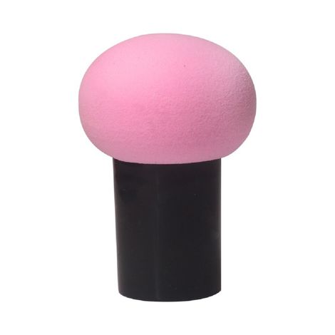 Buy Bronson Professional Pink Mushroom Head Beauty Blender Makeup Sponge with Handle - 1pc-Purplle