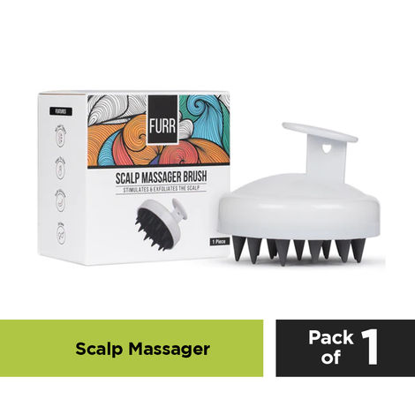 Buy Pee Safe Sclap Massager | Shampoo & Conditioner Massager | Exfoliating with scalp care | Soft Silicone Bristles | Reduces Dandruff | Improves Blood Circulation | 1 N - 1 Pc-Purplle