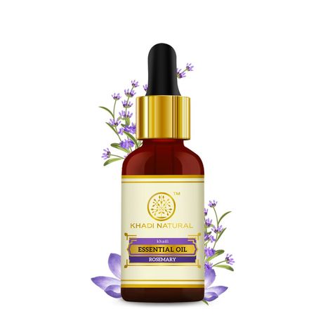 Buy Khadi Natural Rosemary Essential Oil| Prevent Hair Fall - (15ml)-Purplle