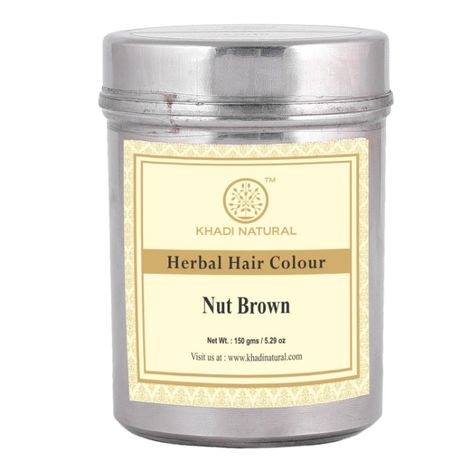 Buy Khadi Natural Ayurvedic Nut Brown Henna Natural Hazel (150 g)-Purplle