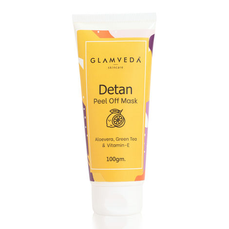 Buy Glamveda Detan Peel Off Mask | 100 gm-Purplle