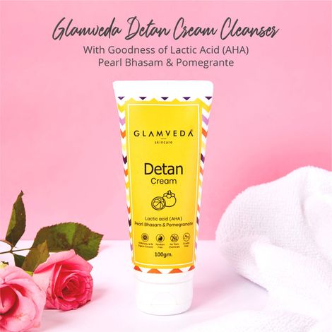Buy Glamveda Detan Massage Cream | 100 gm-Purplle