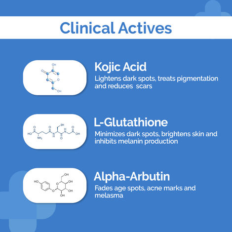 The Derma Co.Kojic Acid + Glutathione Daily Syndet Soap with Kojic Acid, L- Glutathione & Alpha-Arbutin for Skin Lightening & Brightening (75 g X 2) The Derma Co.Kojic Acid + Glutathione Daily Syndet Soap with Kojic Acid, L- Glutathione & Alpha-Arbutin for Skin Lightening & Brightening (75 g X 2)