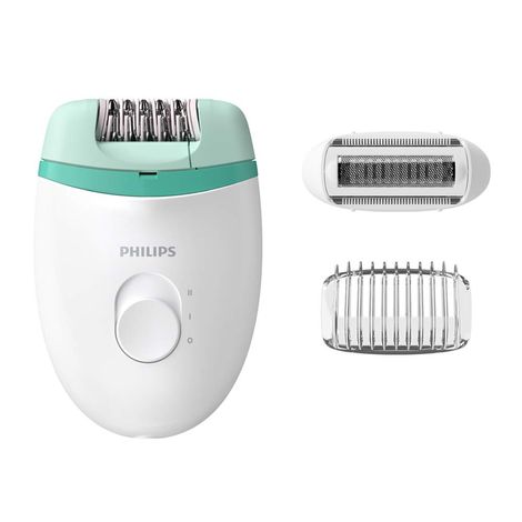 Buy Philips BRE245 Corded Compact Epilator (2 in 1 - shaver  and epilator) for gentle hair removal at home-Purplle