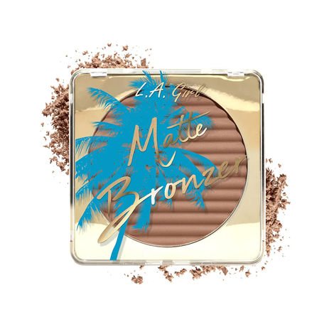 Buy L.A.Girl Matte Bronzer - Back To The Beach 15 gm-Purplle