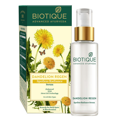 Buy Biotique Bio Dandelion (Spotless Radiance Serum)(30 ml)-Purplle