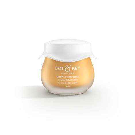 Buy Dot & Key Glow - C Sleep Mask Vitamin C Overnight Radiance Recovery (60 ml)-Purplle