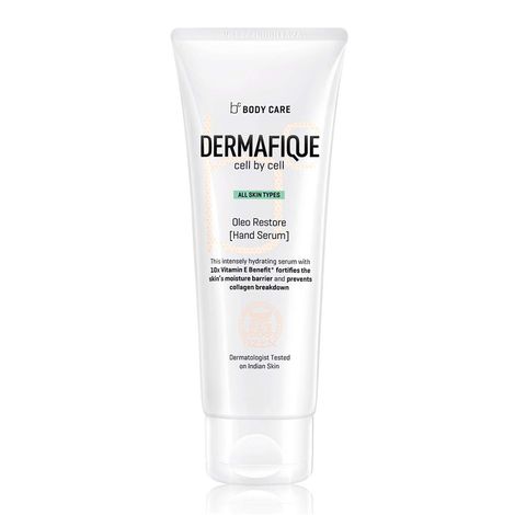 Buy Dermafique Ole Restore Hand Cream – 50g, Protects from UV Induced Skin Damage, Enriched with 10x Vitamin E & Goodness of Olive Oil and Glycerine-Purplle
