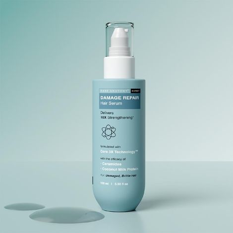 Buy Bare Anatomy Damage Repair Hair Serum | With Coconut Milk & Keratin | For Damage Free Hair (50 ml)-Purplle