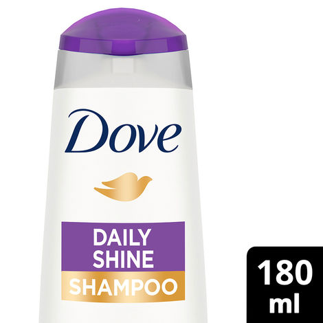 Buy Dove Daily Shine Shampoo (180 ml)-Purplle