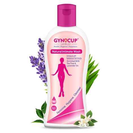 Buy GynoCup Intimate Wash for Women, Enriched with Tea Tree Oil & Aloe Vera Extract, pH Balanced , Prevents Odour & Infections, Safe for Skin (100 ML)-Purplle