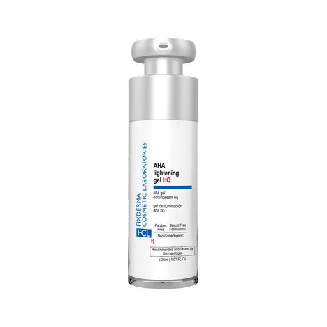 Buy Fixderma Cosmetic Laboratories Aha Lightening Gel Hq Paraben Free 30 ml-Purplle