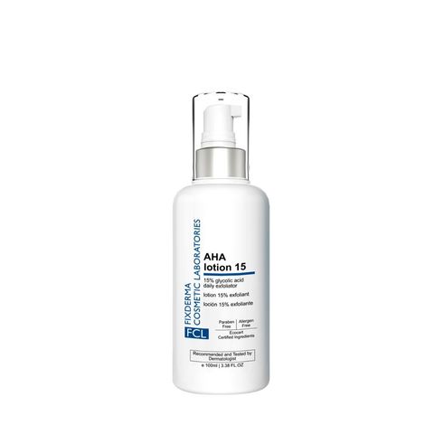 Buy Fixderma Cosmetic Laboratories Aha Lotion 15 Hydrates Skin And Softens Dryness For Brightening And Lightning Skin 100 ml-Purplle