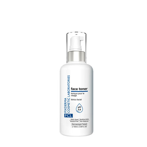 Buy Fixderma Cosmetic Laboratories Face Toner, Minimizes Enlarged Pores, Exfoliates Impurities, Refreshes The Skin, Reduces Inflammation, Controls Oil Production, Imparts Glowing Skin, Suitable For All Skin Types, 100 ml-Purplle
