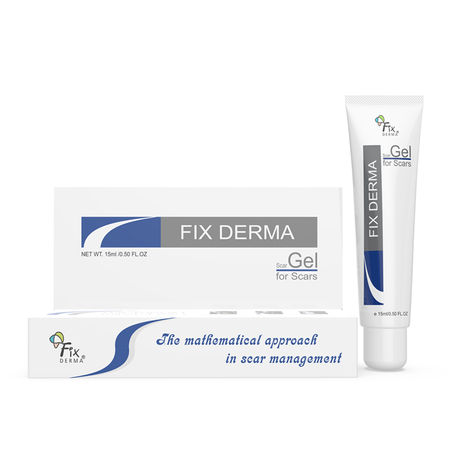 Buy Fixderma Scar Gel, Reduces Acne Scars, Surgery Scars, Injury Scars, Burn Scars, Keloid Scars, Scar Diminishing Gel, Scars Due To Stretch Marks, Suitable For All Skin Types- 15gm-Purplle