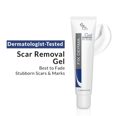 Buy Fixderma Scar Gel, Reduces Acne Scars, Surgery Scars, Injury Scars, Burn Scars, Keloid Scars, Scar Diminishing Gel, Scars Due To Stretch Marks, Suitable For All Skin Types- 15gm-Purplle