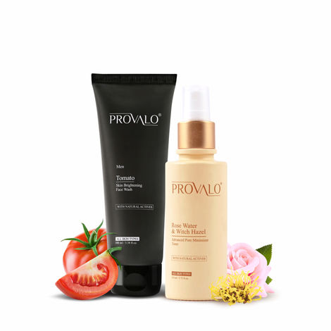 Buy Provalo Deep Pore Cleaning And Glow Rejuvenating Combo (Men) Combo of 2-Purplle