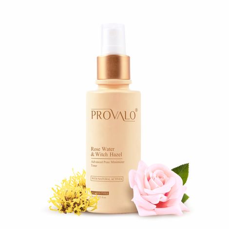 Buy Provalo Rose Water & Witch Hazel Advanced Pore Minimizer Toner (Unisex) - 110 ml-Purplle