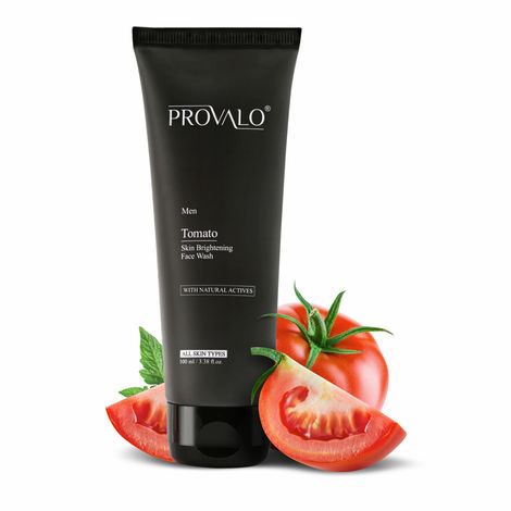 Buy Provalo Tomato Skin Brightening Face Wash for Glowing Skin (Men) (100 ml)-Purplle