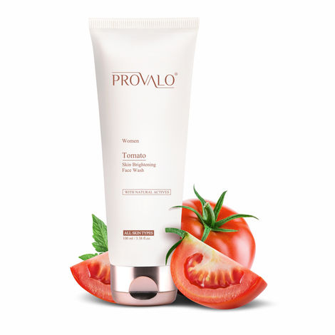 Buy Provalo 'Tomato Skin Brightening Face Wash for Glowing Skin (Women) (100 ml)-Purplle