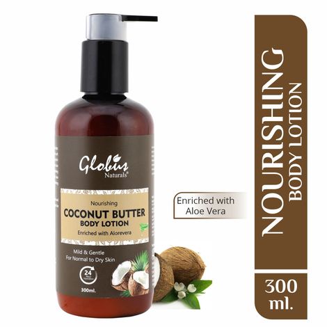 Buy Globus Naturals Nourishing Coconut Butter Body Lotion (300 ml)-Purplle
