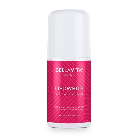 Buy Bella Vita Organic DeoWhite Under Arm Skin Whitening Natural Roll On Deodorant Stick for Women(50ml)-Purplle