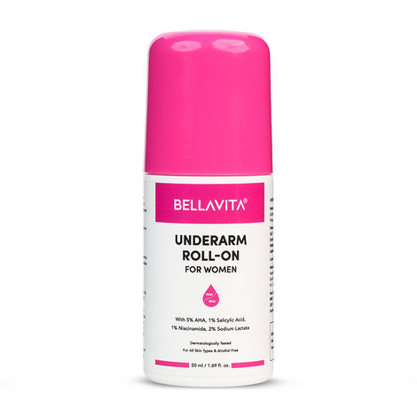 Buy Bella Vita Organic DeoWhite Under Arm Skin Whitening Natural Roll On Deodorant Stick for Women(50 ml)-Purplle