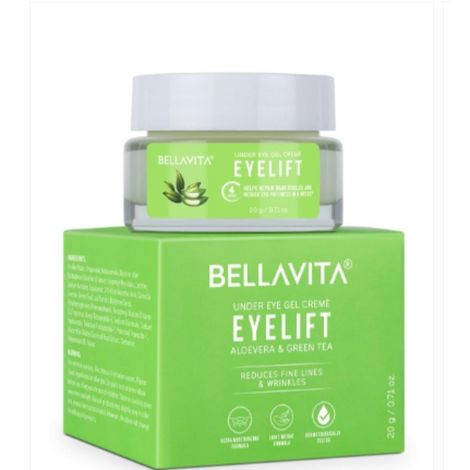 Buy Bella Vita Organic Eyelift Under Eye Gel Creme, 20 gm-Purplle