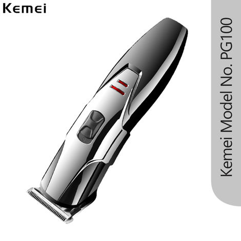 Buy Kemei KM-PG100 Rechargeable, Cordless Trimmer For Men (Multicolor)-Purplle