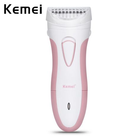 Buy Kemei KM-5001 Rechargeable Cordless Lady Hair Shaver-Purplle